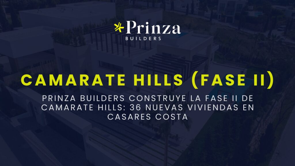 Prinza Builders construye la fase II de Camarate Hills: 36 nuevas viviendas en Casares Costa