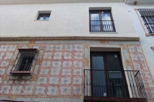Calle Jinetes 23-25 - Málaga Centro Ciudad mosaico