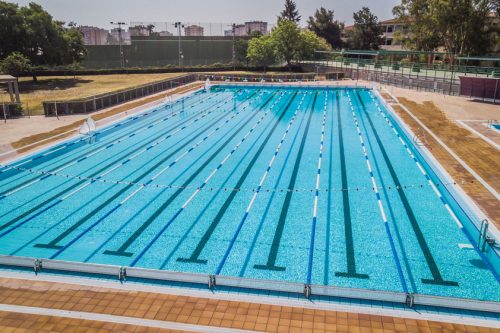 Piscina Ciudad deportiva de Carranque Mosaico